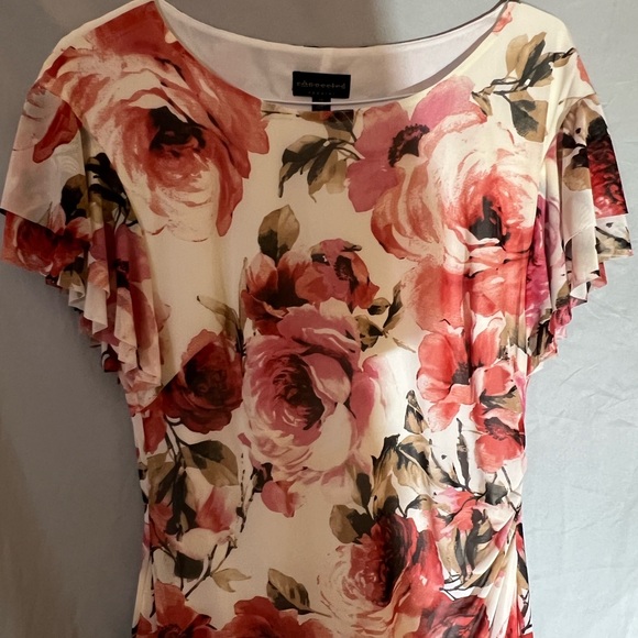Women’s Floral Ruffle Dress Size 14 NWT - Picture 5 of 6